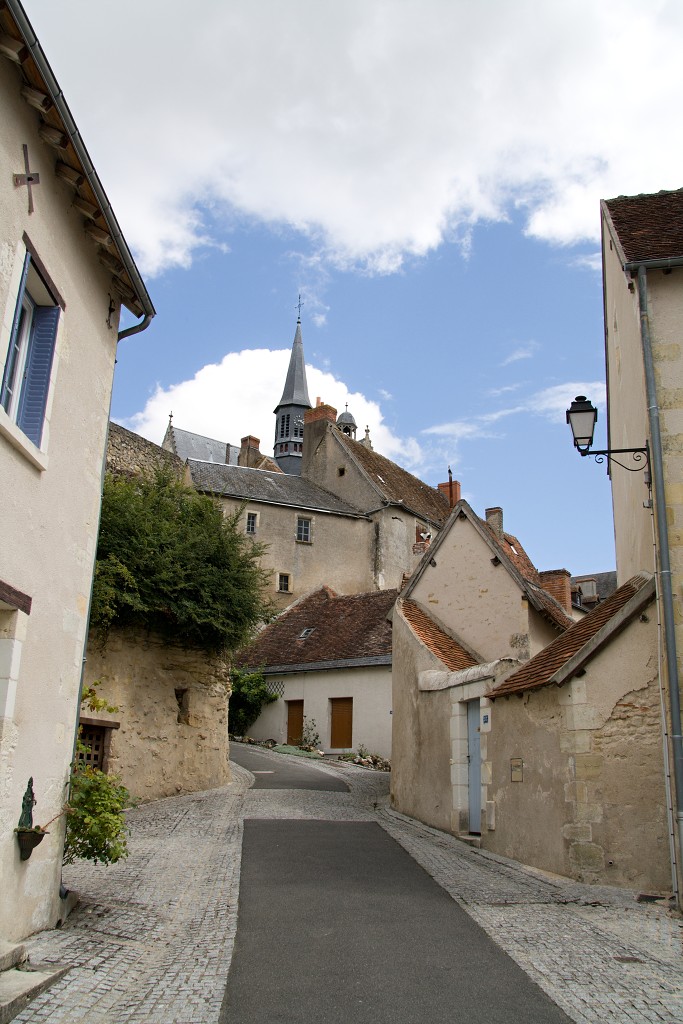 Montrésor Montresor Frankrijk Les Plus Beaux Villages de france Indre Loire departement Indre-et-Loire Touraine Centre chateau kasteel kerk eglise